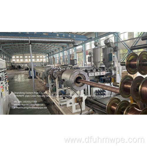 Co extrusion abrasion plastic composite pipes and fittings